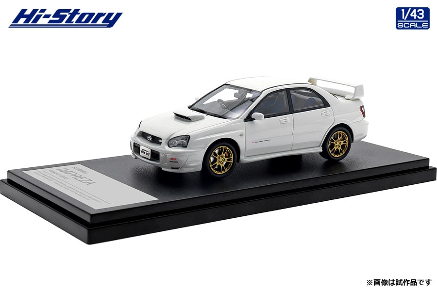 HS433WH 1/43 SUBARU IMPREZA WRX STi (2002) ピュアホワイト