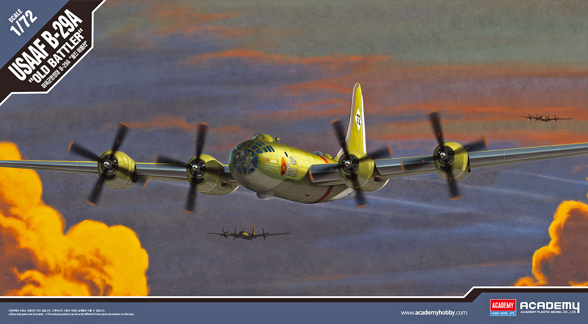 12517　1/72　B-29A　”オールドバトラー”