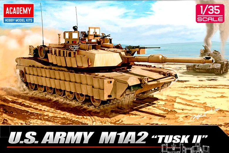 13298　1/35　M1A2　エイブラムス　TUSK2