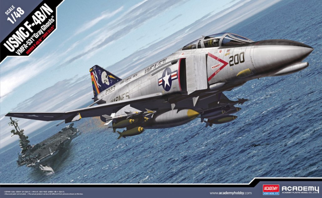12315　1/48　F-4B/N　ファントム2　”VMFA-531　グレイゴースト”