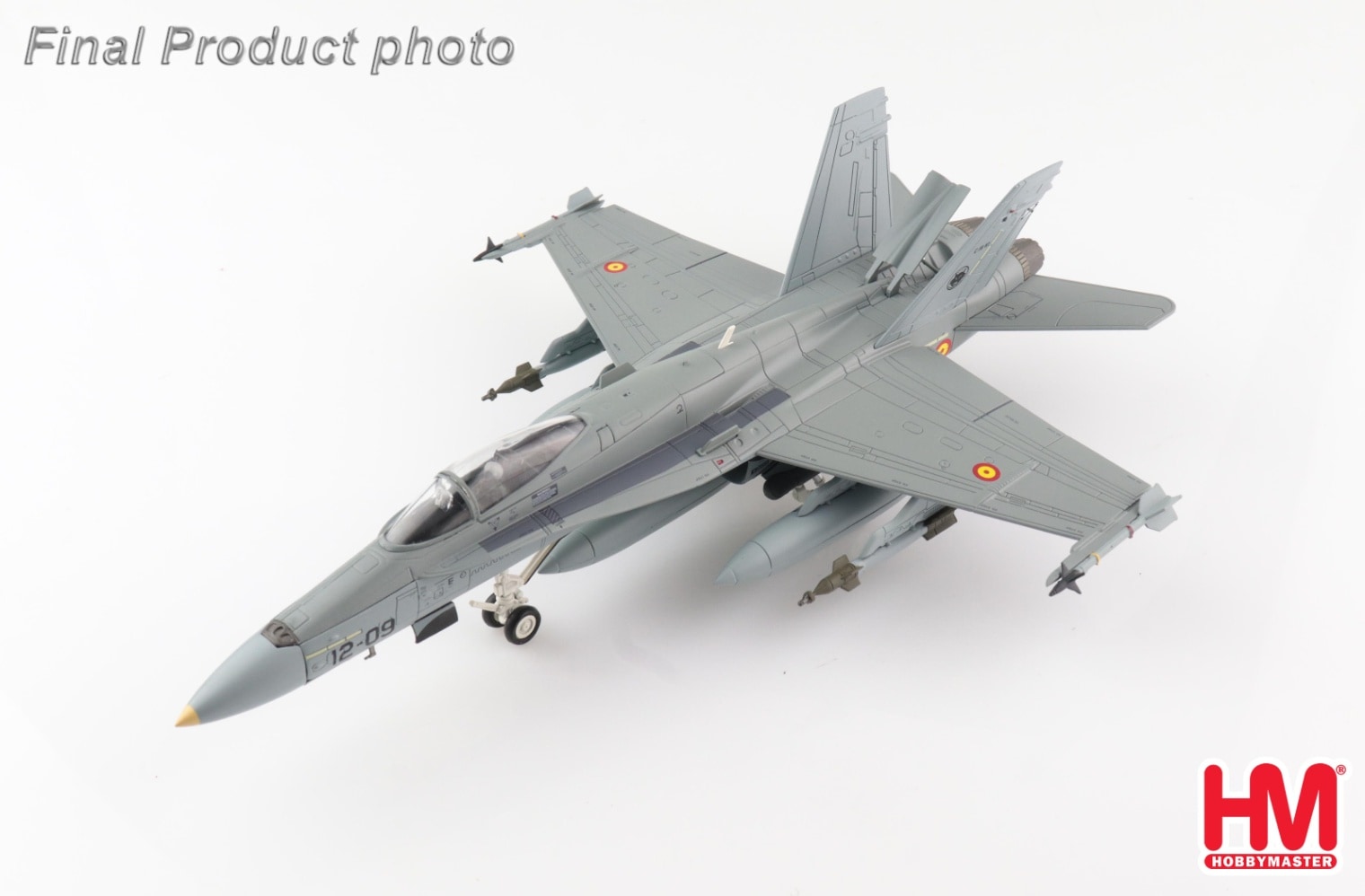 1/72 EF-18A ホーネット “スペイン空軍 第12航空団”【HA3568】