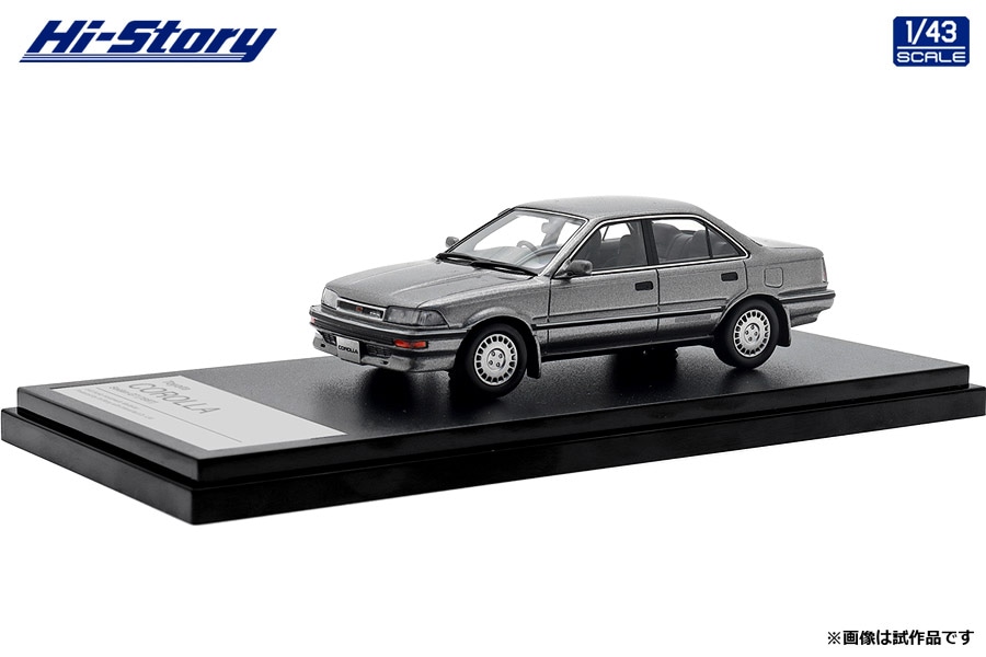 HS457GY 1/43 Toyota COROLLA Sedan GT (1987)  グレーメタリック