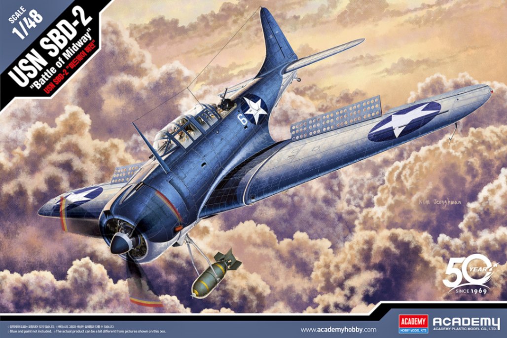 12335　1/48　SBD-2　ドーントレス　”ミッドウェイ”