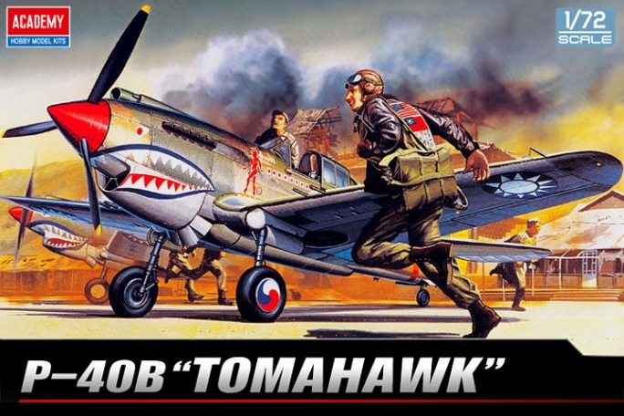 12456 1/72 P-40B
