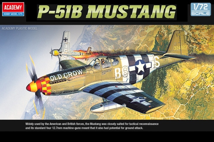 12464 1/72 P-51B