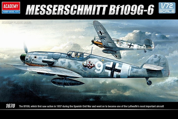 12467 1/72 Bf109G-6