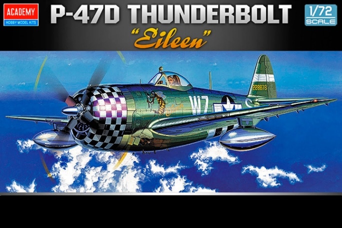 12474 1/72 P-47D 