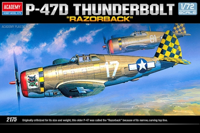 12492 1/72 P-47D 
