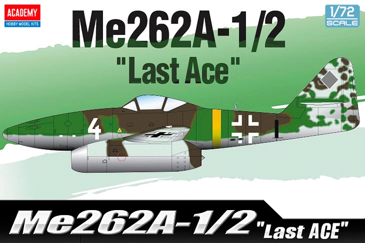 12542　1/72 Me262A-1/2 
