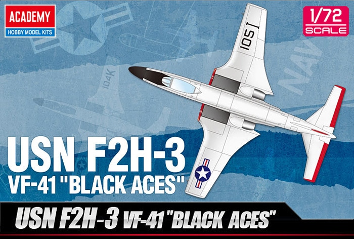 12548 1/72 F2H-3 バンシー  