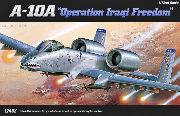 12402 1/72 A-10A サンダーボルトⅡ”オペレーション・イラキ・フリーダム