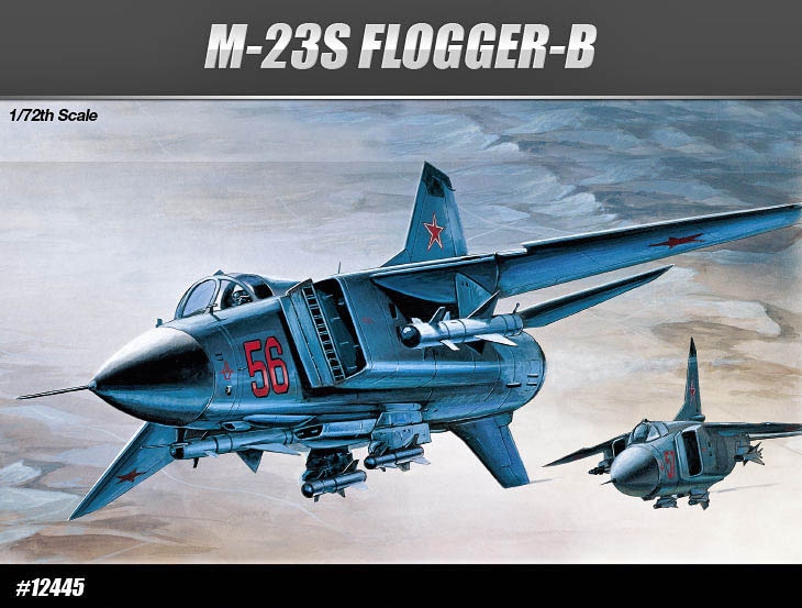 12445　1/72 MiG-23 フロッガーB　