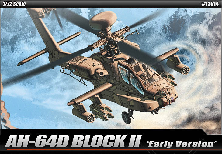 12514　1/72 AH-64D アパッチ ブロック2 初期型　12514　1/72 AH-64D アパッチ ブロック2 初期型　