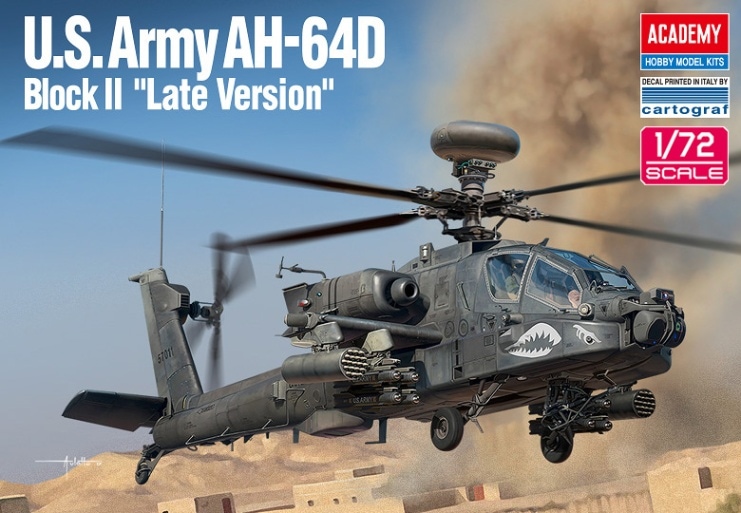 12551　1/72 AH-64D アパッチ ブロック2 後期型　