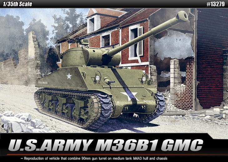 13279　1/35 M36B1駆逐戦車　8809258921981