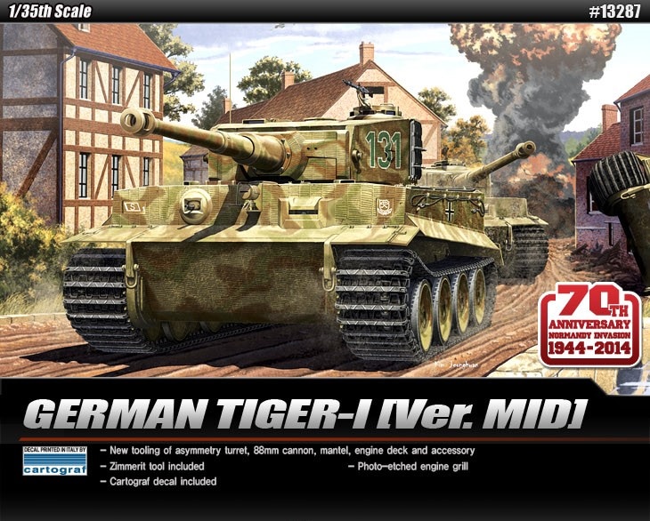 13287　1/35 タイガー1型 中期型 