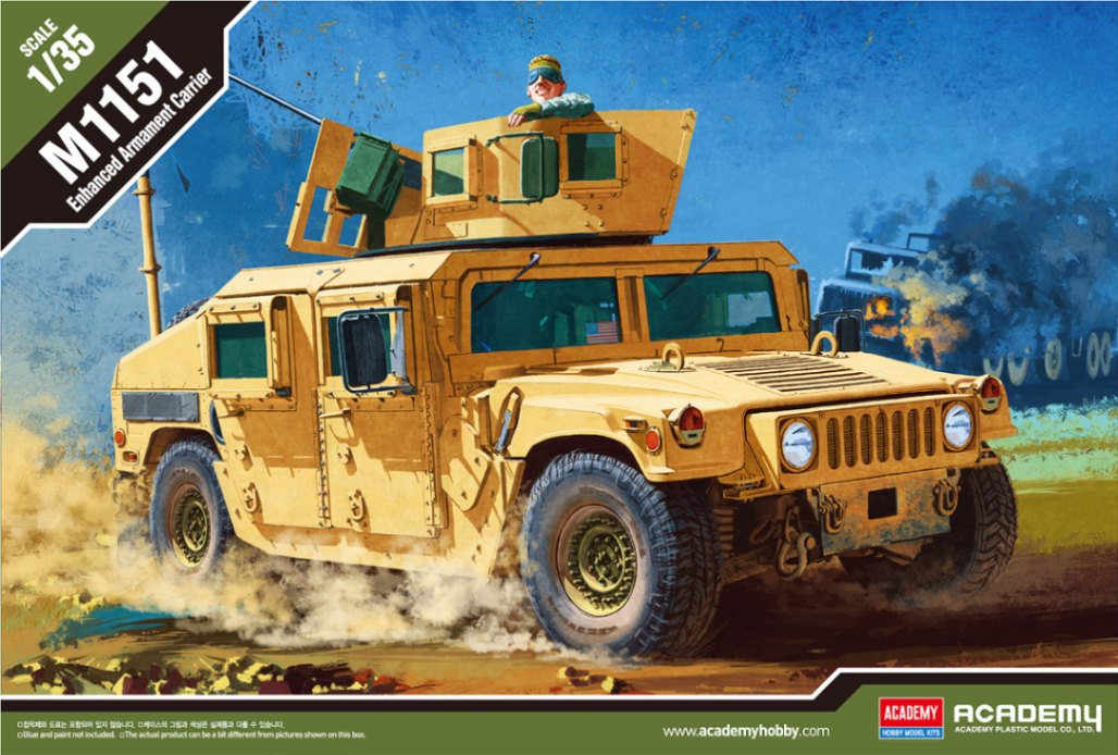 13415　1/35　M1151　ハンヴィー装甲強化型