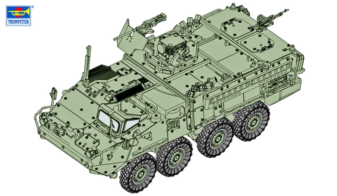 07422 1/72 アメリカ陸軍 M1127ストライカーRV