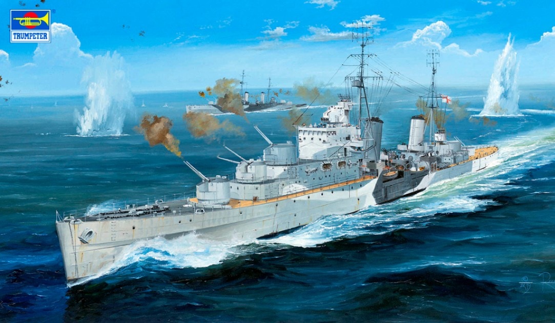 05367 1/350 イギリス海軍 軽巡洋艦 HMS アルゴノート