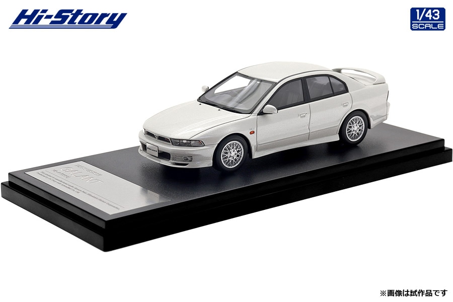 1/43 MITSUBISHI GALANT VR-4 (1996) ギャラクシーホワイ ト 【HS513WH】