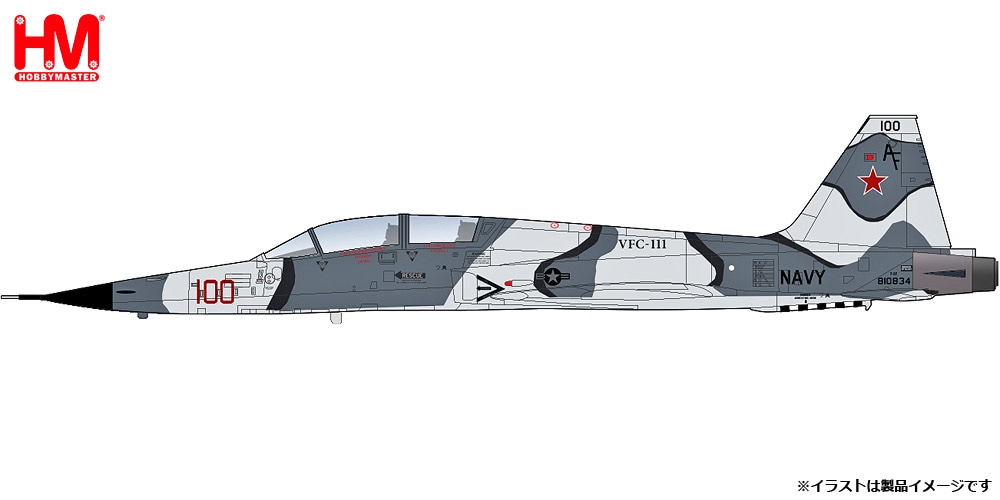 1/72 F-5F Franken Tiger 810834 VFC-111 US Navy 2023【HA3382】NEW