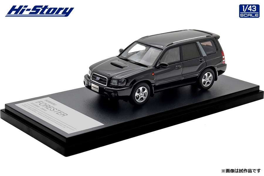 1/43 SUBARU FORESTER XT (2002) ブラックトパーズ・マイカ【HS515BK】