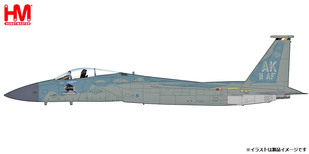 1/72 F-15C Eagle 85-0111 11th AF Elmendorf AFB Alask【HA4574】