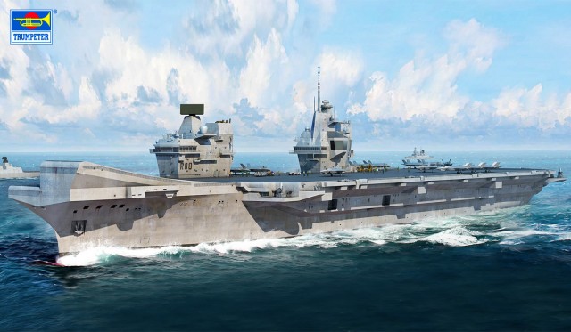 1/700 イギリス海軍 航空母艦 HMS クイーン・エリザベス【06571】