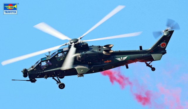 1/48 中国人民解放軍 Z-10G 攻撃ヘリコプター【05849】