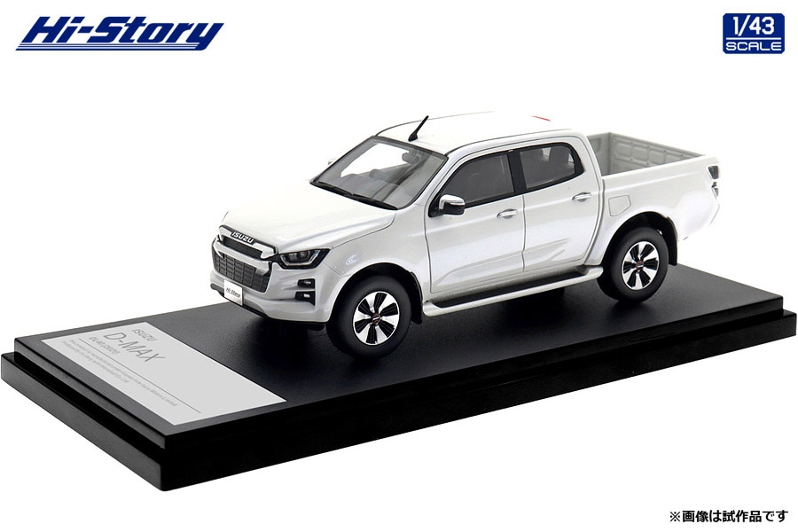 1/43 ISUZU D-MAX DL40 (2021) スプラッシュホワイト【HS524WH】