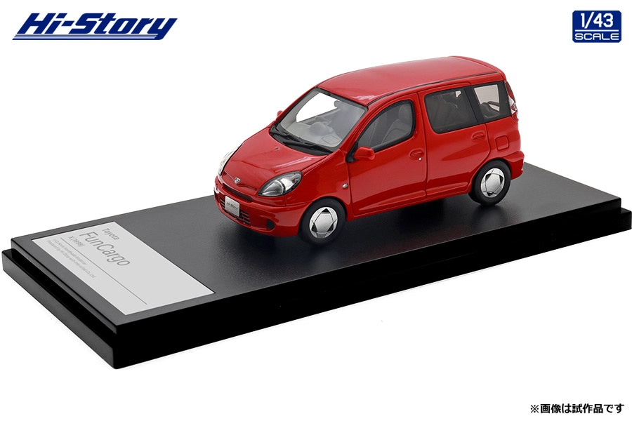 1/43 Toyota FunCargo X (1999) スーパーレッドⅤ【HS527RE】