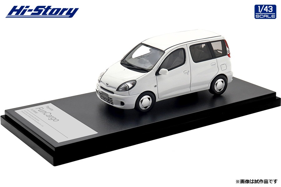 1/43 Toyota FunCargo X (1999) スーパーホワイトⅡ【HS527WH】
