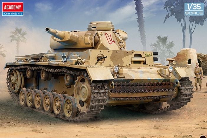 1/35 Ⅲ号戦車 N型 “北アフリカ戦線”【13567】