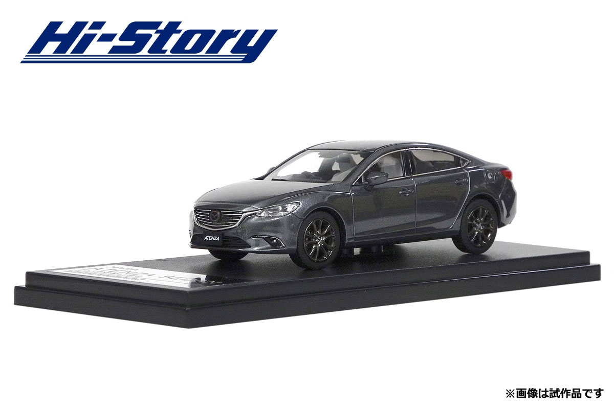 1/43 MAZDA ATENZA SEDAN (2016) マシーングレープレミアムメタリック【HS137GY】