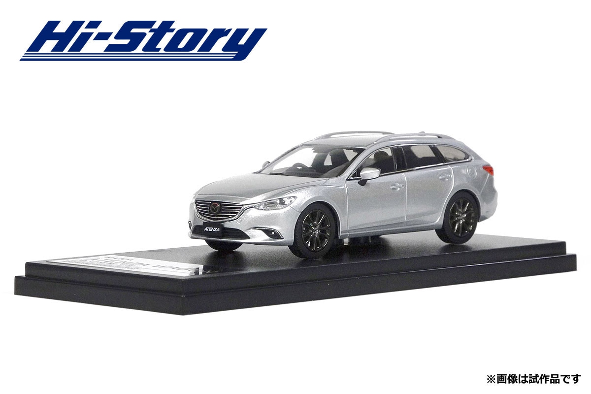 HS138SL 1/43 MAZDA ATENZA WAGON (2016) ソニックシルバーメタリック 