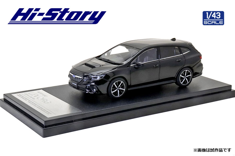 1/43 SUBARU LEVORG GT-H (2020) クリスタルブラック・シリカ【HS330BK】