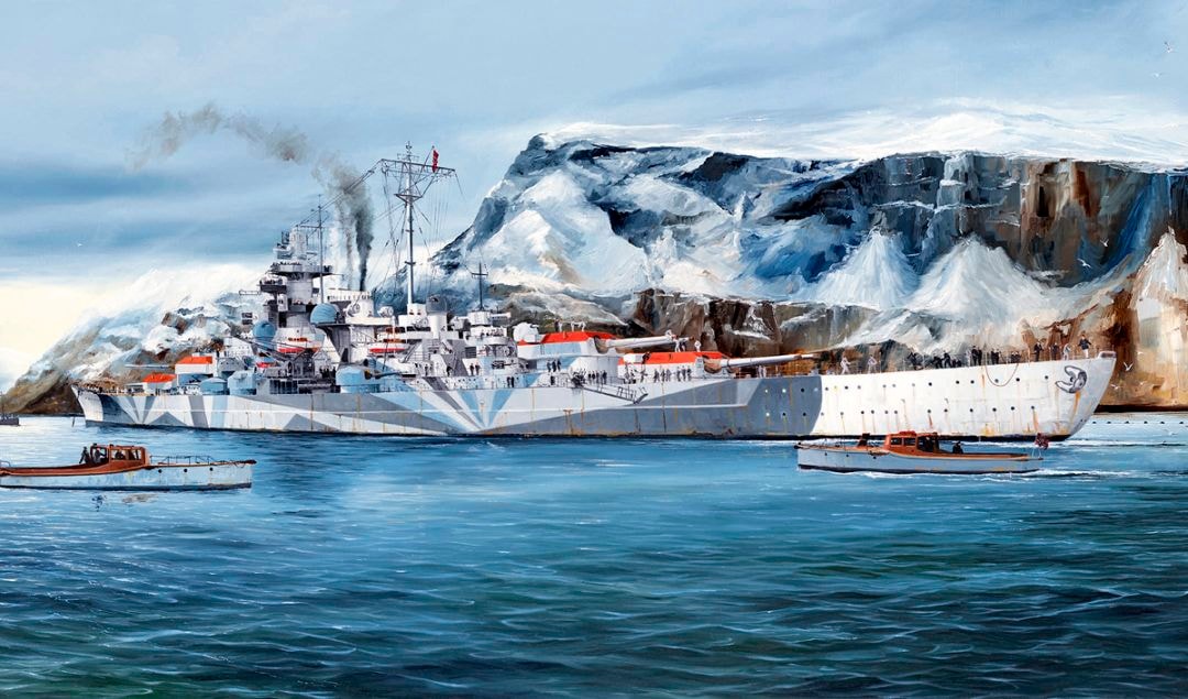 1/350　ドイツ海軍戦艦　ティルピッツ【05359】