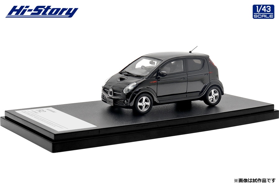 1/43 SUBARU R2 S (2003) オブシディアンブラック・パール【HS405BK】