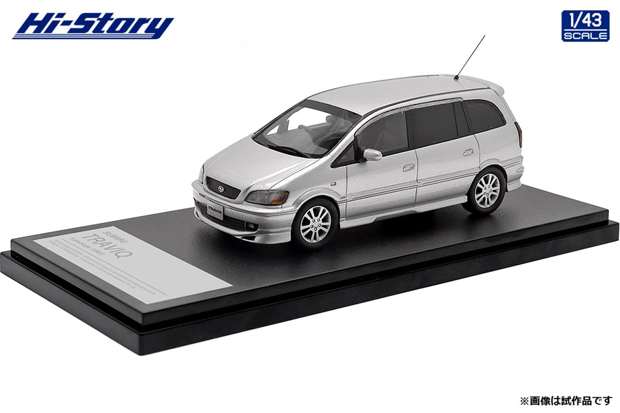 1/43 SUBARU TRAVIQ S-package (2001) スターシルバーメタリック 【HS419SL】