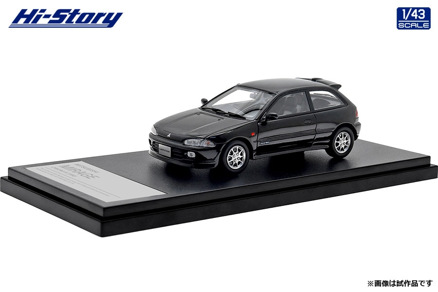 1/43 MITSUBISHI MIRAGE CYBORG-R (1992) ピレネーブラック【HS429BK】