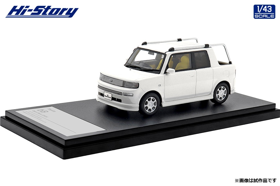 1/43 Toyota bB Open Deck (2001) ホワイト【HS430WH】