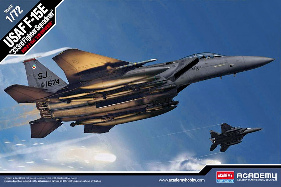 12550 1/72 F-15E アメリカ空軍 第333戦闘飛行隊