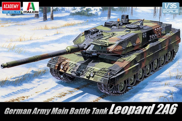 1/35 ドイツ連邦陸軍 レオパルト2A6【13282】