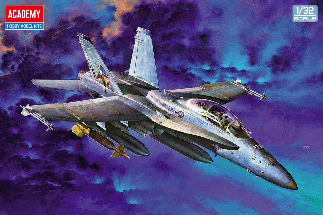 NEW 12103 1/32 F/A-18D ホーネット 