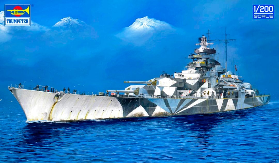 NEW 03703 1/200 ドイツ海軍戦艦 テルピッツ
