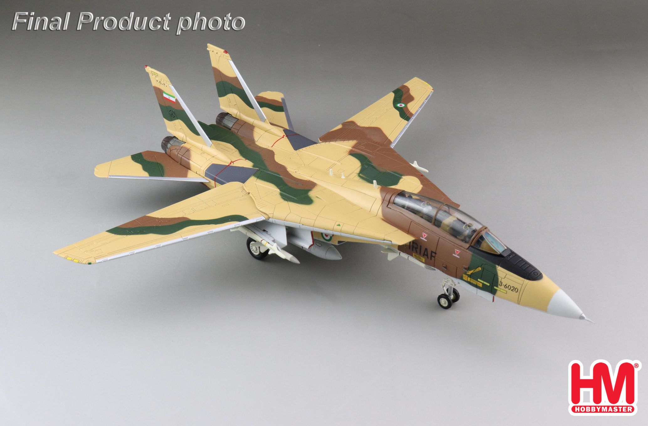 HA5236 1/72 グラマン F-14A トムキャット 第82戦術戦闘飛行隊  3-6020  イラン・イスラム共和国空軍（IRIAF）1987年 ハタミ空軍基地