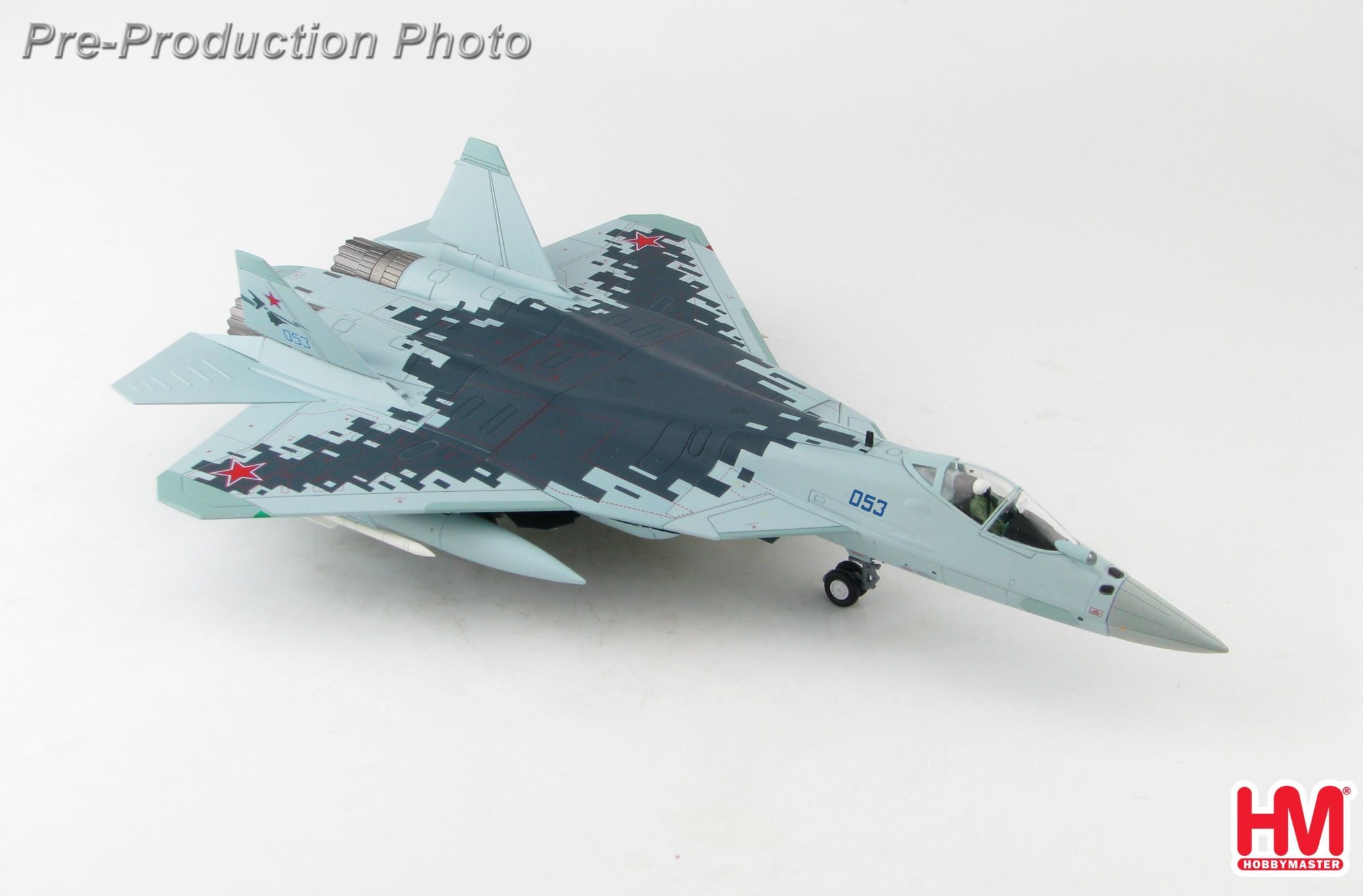 HA6801 1/72 Su-57 ステルス戦闘機 053号機 ロシア空軍 2019年3月 