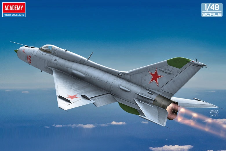 12320 1/48 MiG-21PF フィッシュベッドD