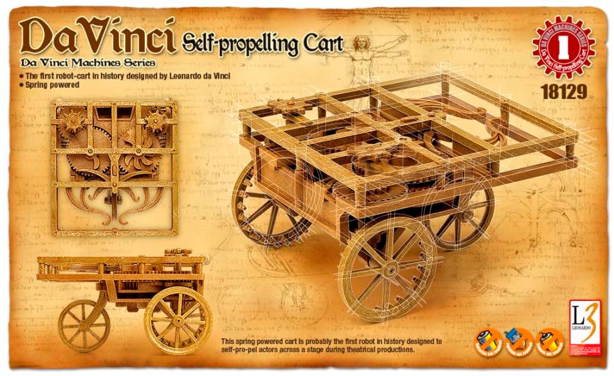 18129 レオナルド・ダ・ヴィンチ手稿 自走式貨車 | ブランドから探す