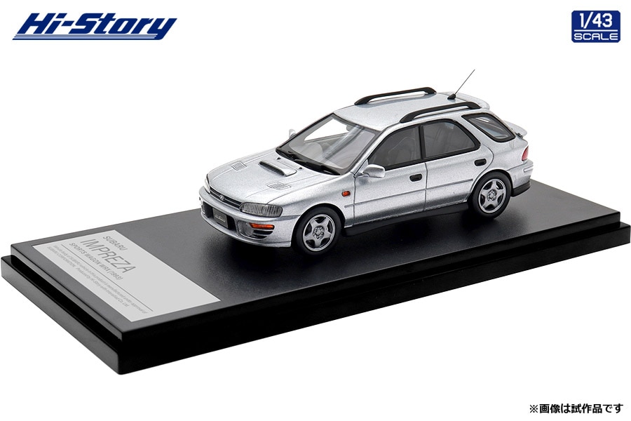 NEW HS526SL 1/43 SUBARU IMPREZA SPORTS WAGON WRX (1993) シルバー